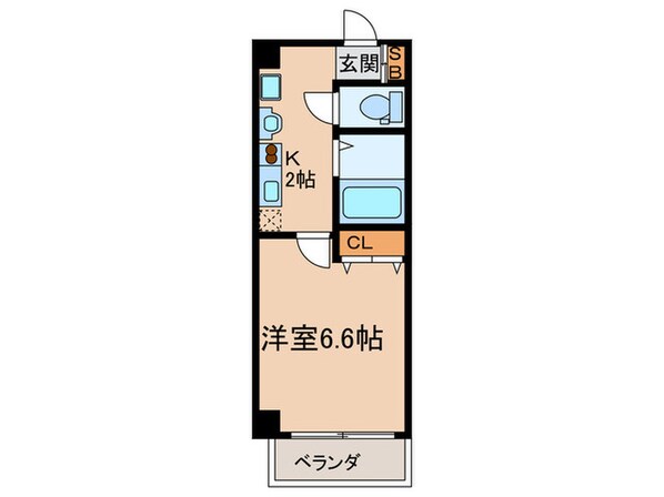 グランベリ－天王寺の物件間取画像